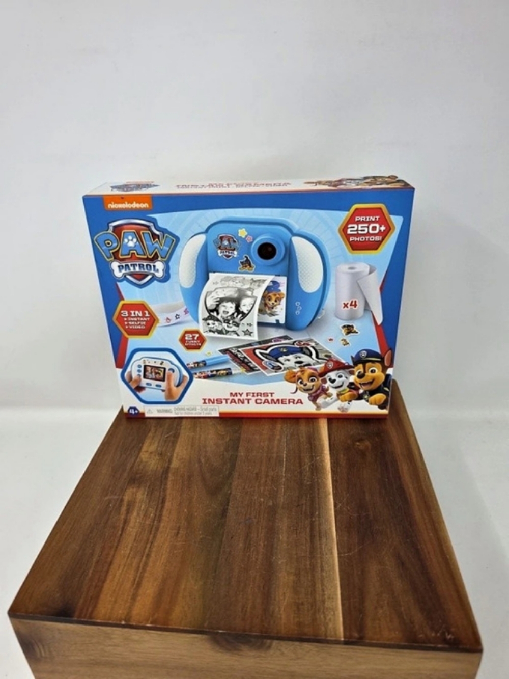 PAW Patrol My First Instant Camera Instant Print Camera Blue Like New